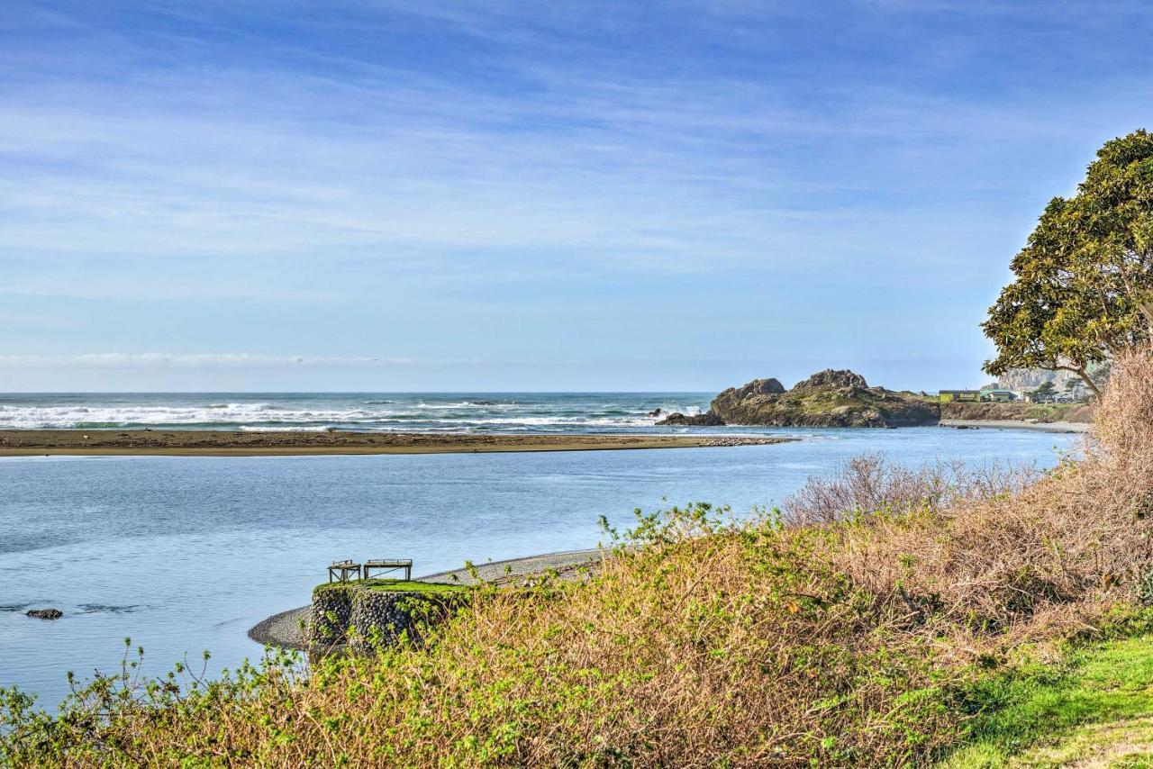 Smith River Vintage Cabin Oceanfront Deck And Views Εξωτερικό φωτογραφία